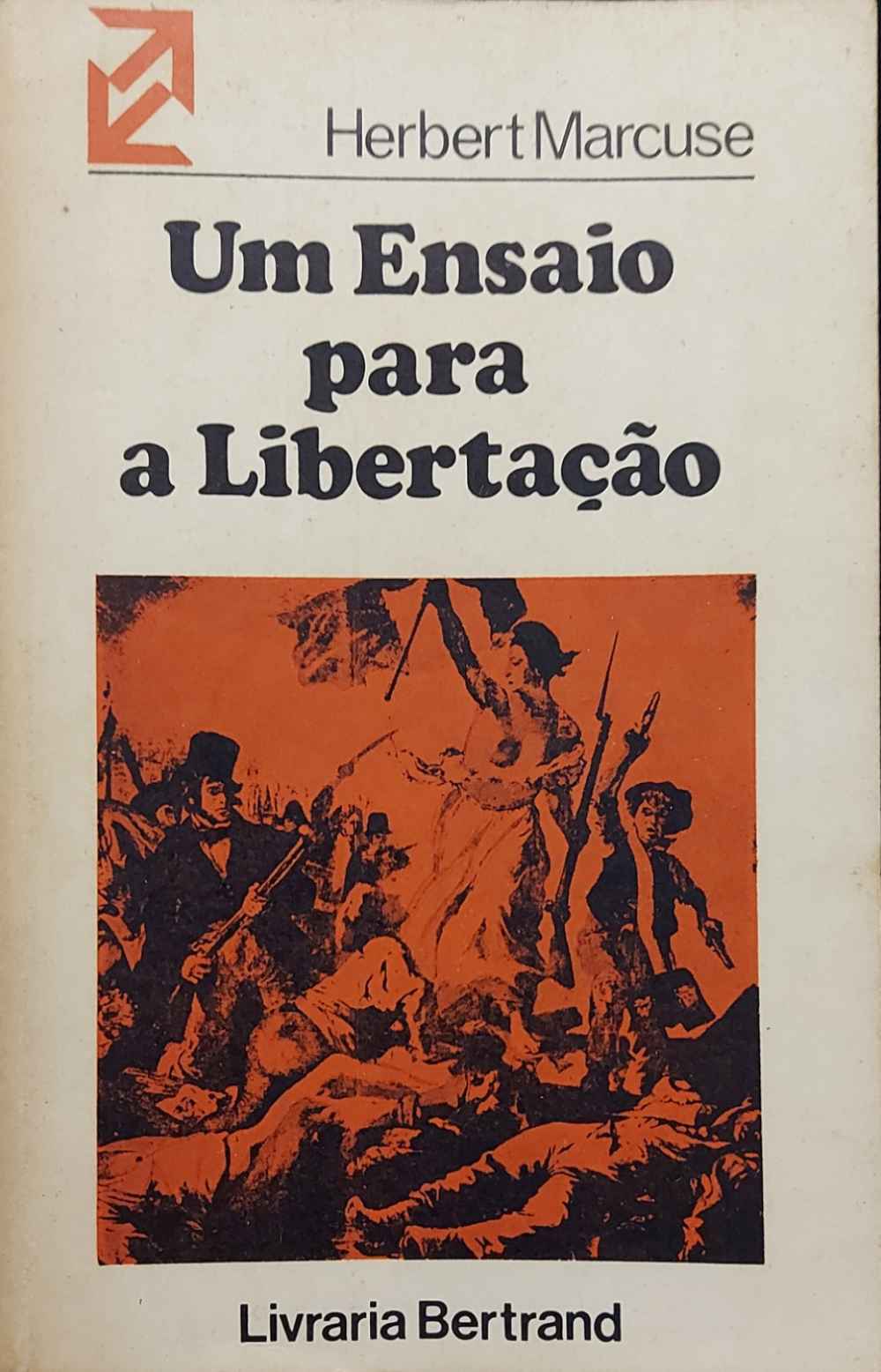 Capa de Um ensaio sobre a libertação Herbert Marcuse 