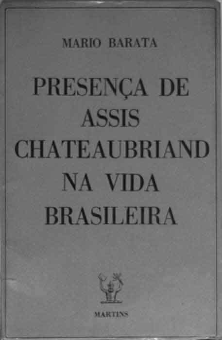 Capa de PRESENÇA DE ASSIS CHATEAUBRIAND NA VIDA BRASILEIRA