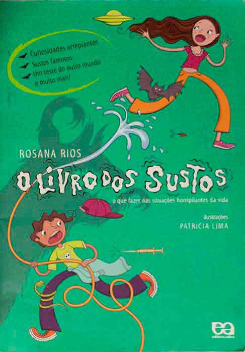 Capa de O LIVRO DOS SUSTOS: O QUE FAZER NAS SITUAÇÕES HORRIPILANTES DA VIDA
