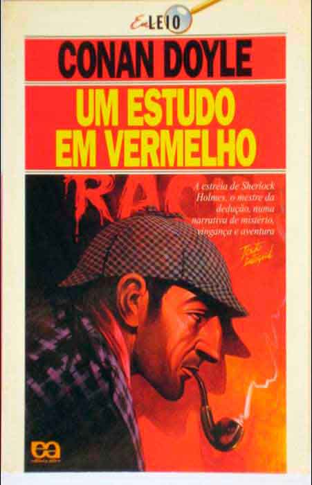 Capa de UM ESTUDO EM VERMELHO